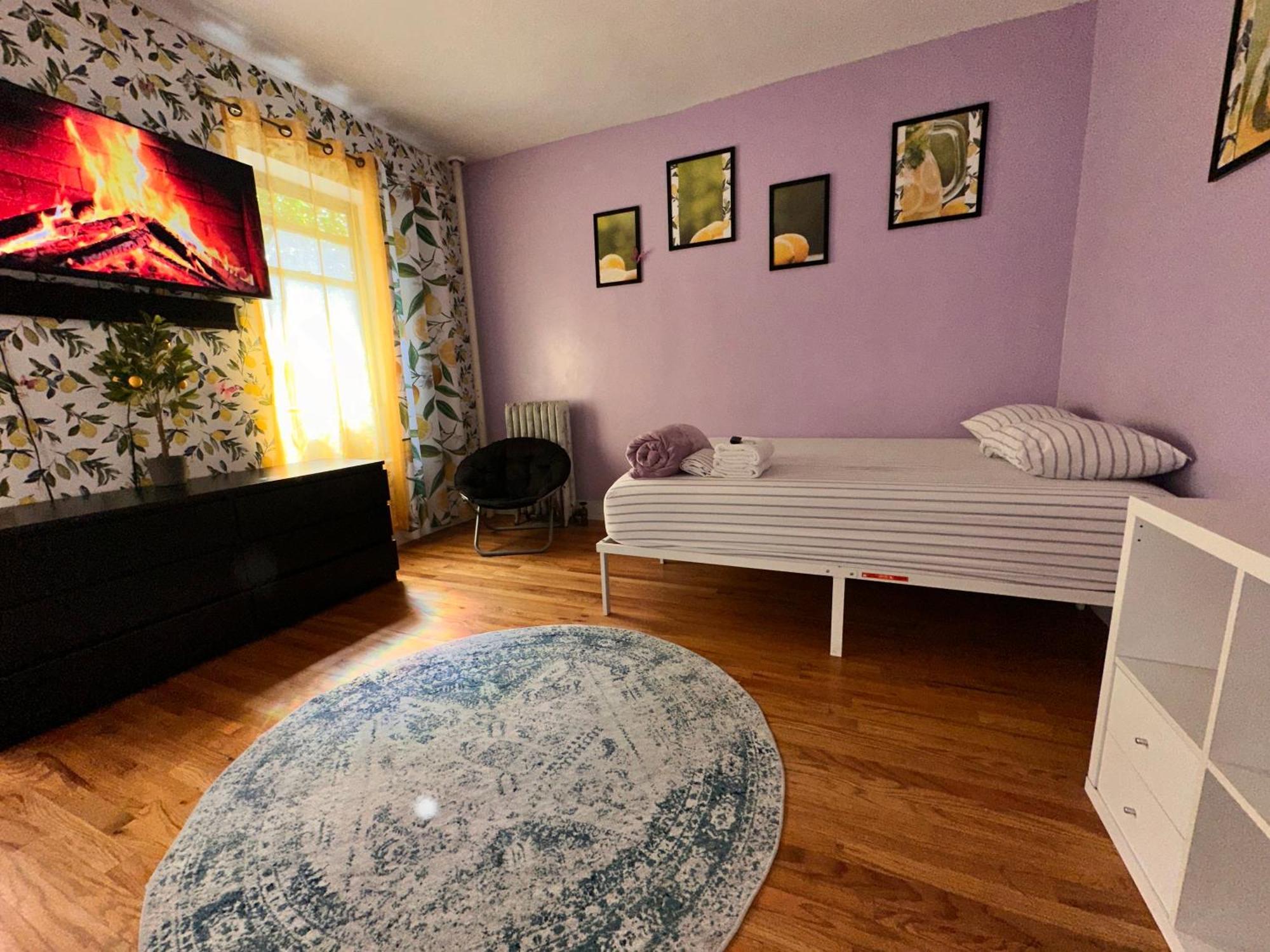 Apartamento Lavender Queen Bright & Peaceful In Harlem Nova York